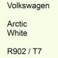 Preview: Volkswagen, Arctic White, R902 / T7.